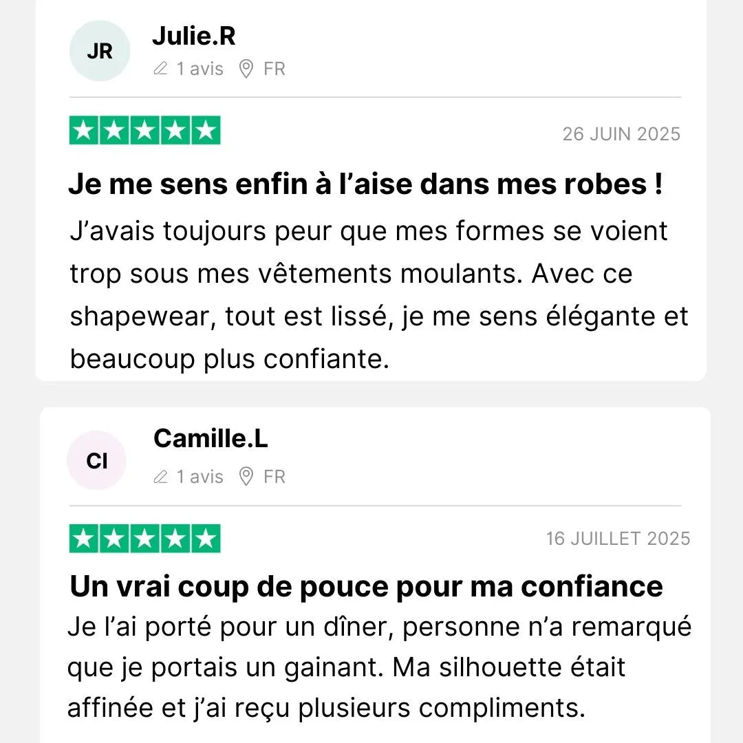 BodyFit™ – Le shapewear invisible effet ventre plat immédiat