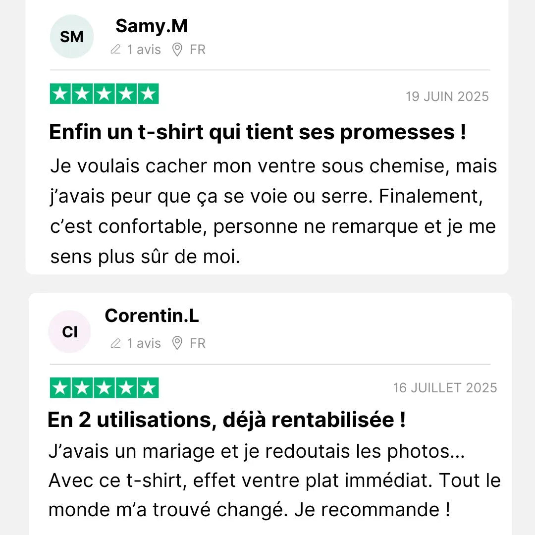 SculptWear™ – Débardeur gainant homme ventre plat instantané
