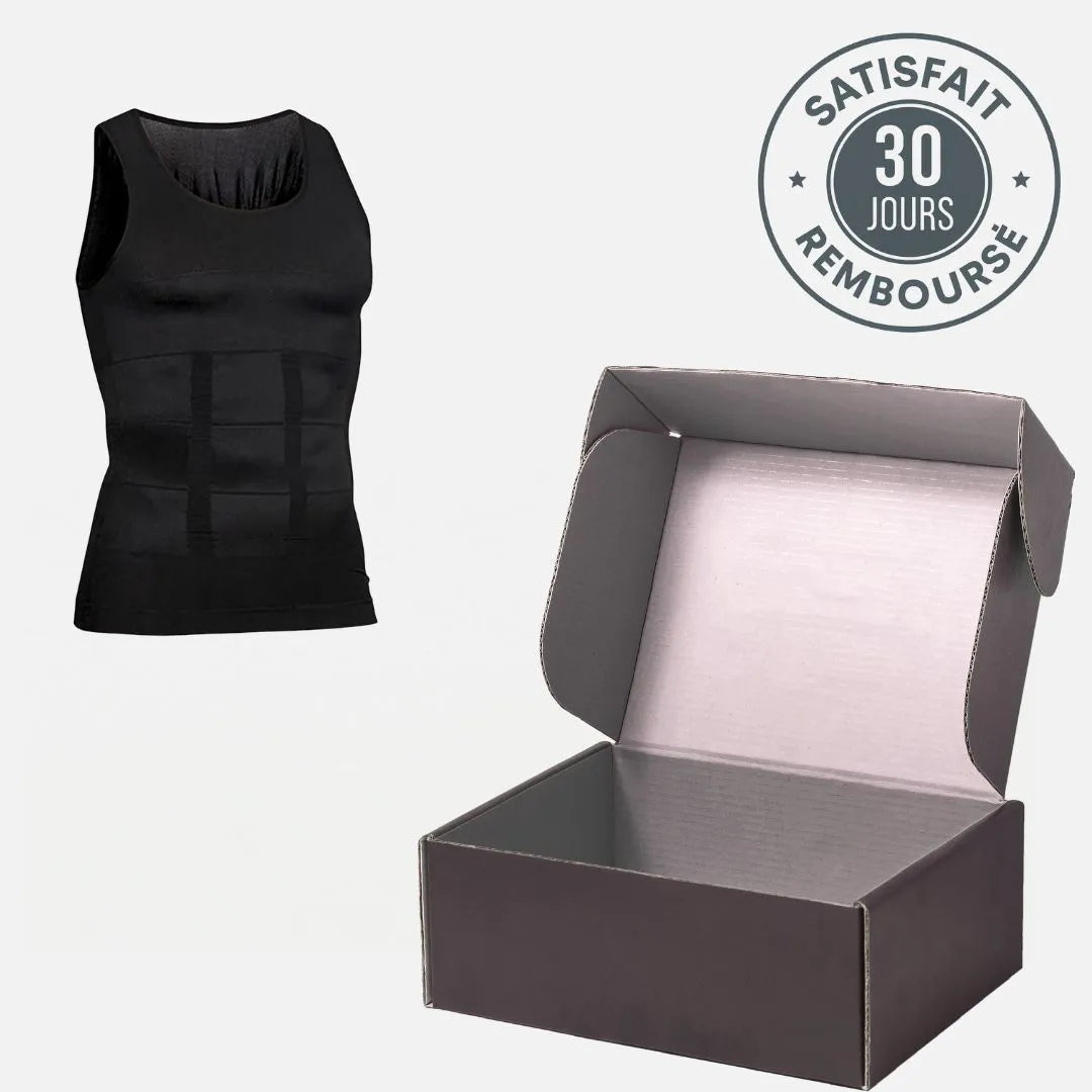 SculptWear™ – Débardeur gainant homme ventre plat instantané