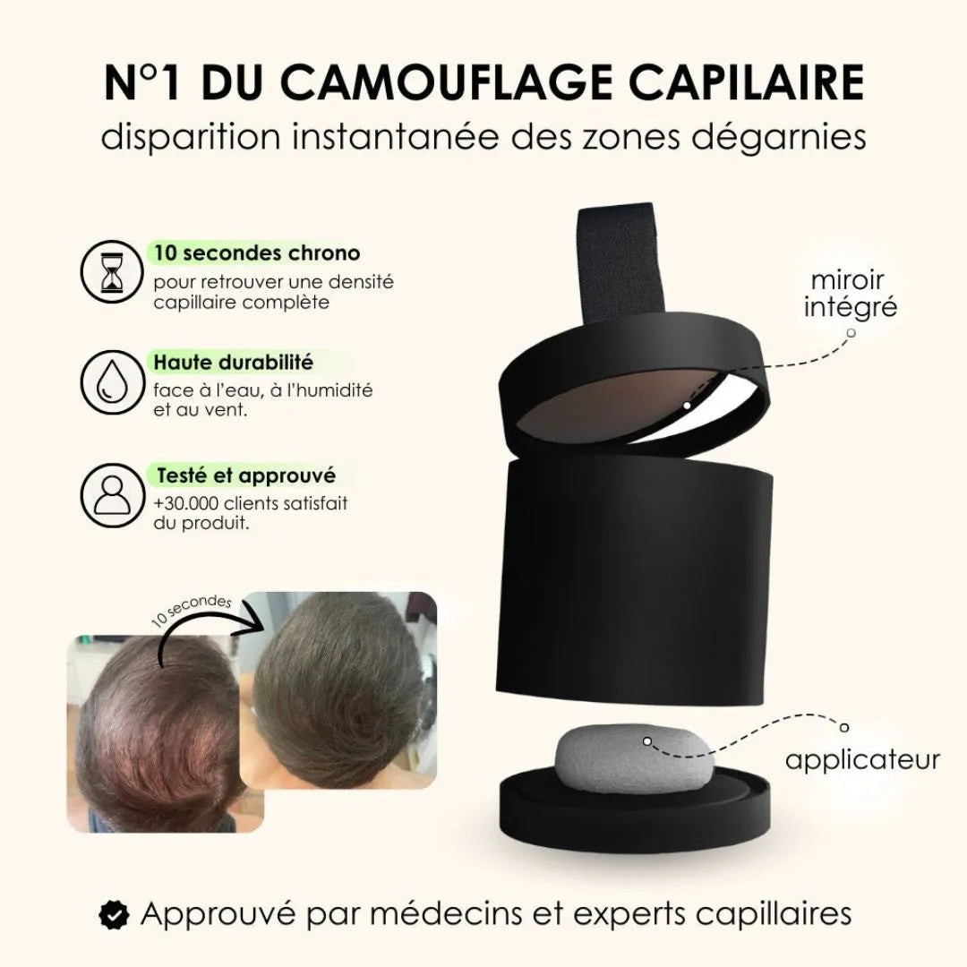 HairCover™ – Camouflage capillaire instantané