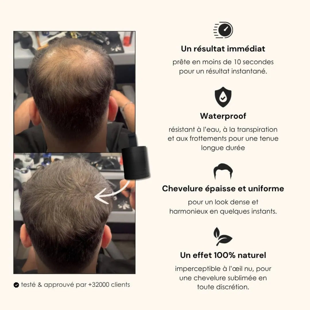 HairCover™ – Camouflage capillaire instantané