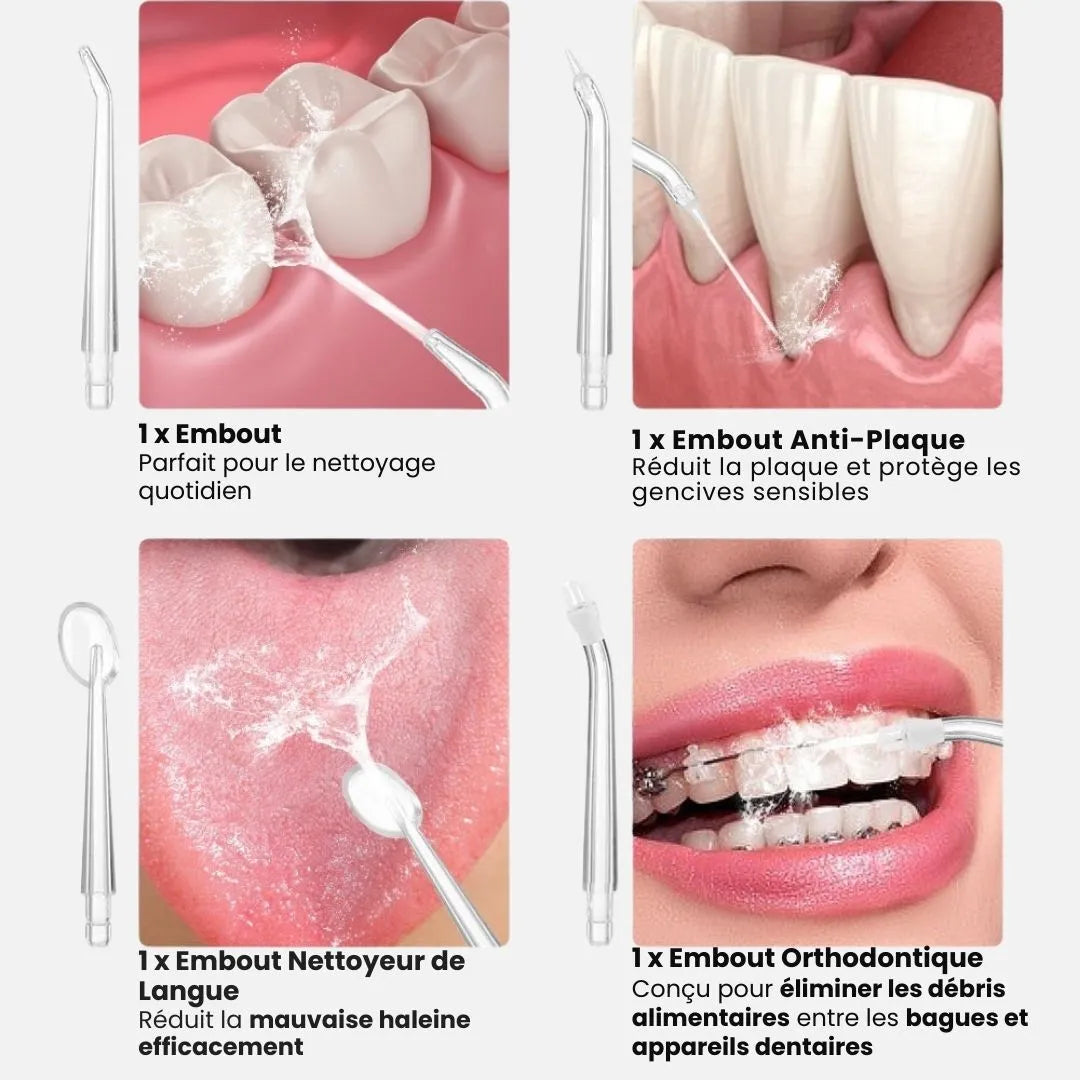 SmileJet™ – Dents Plus Propres en Profondeur