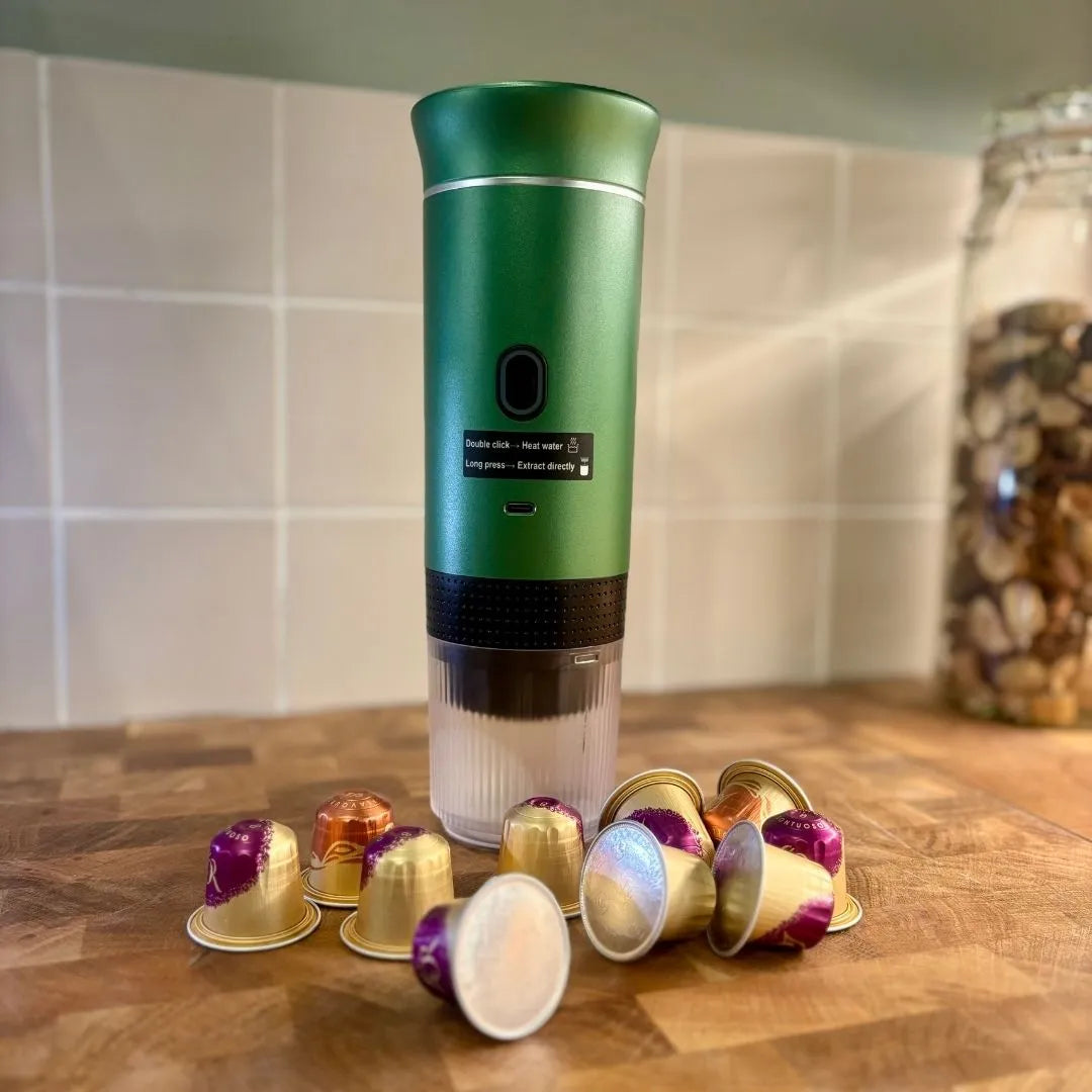CaféGo™ – Expresso Instantané Portable