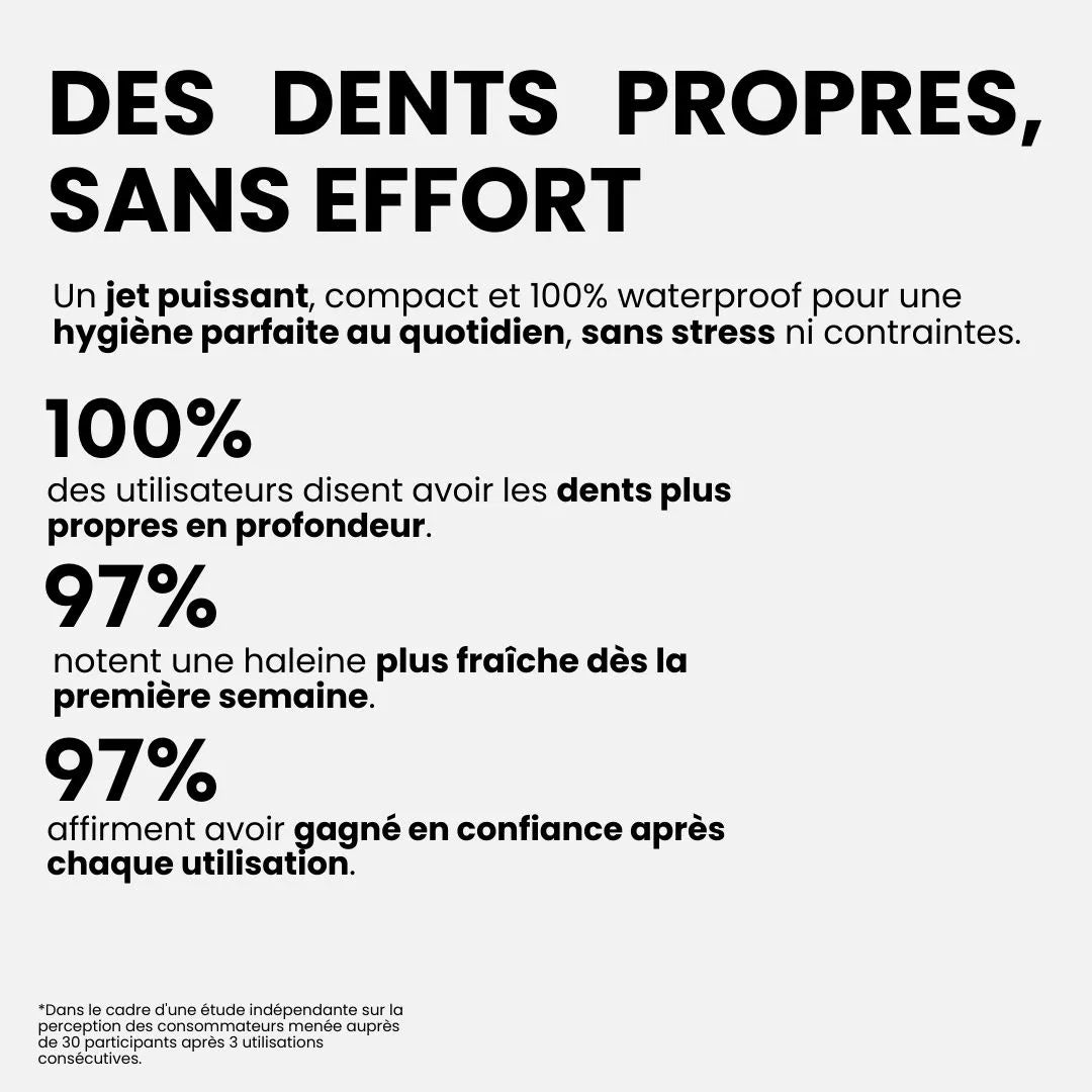 SmileJet™ – Dents Plus Propres en Profondeur