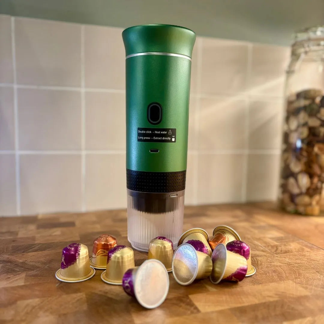 CaféGo™ – Expresso Instantané Portable