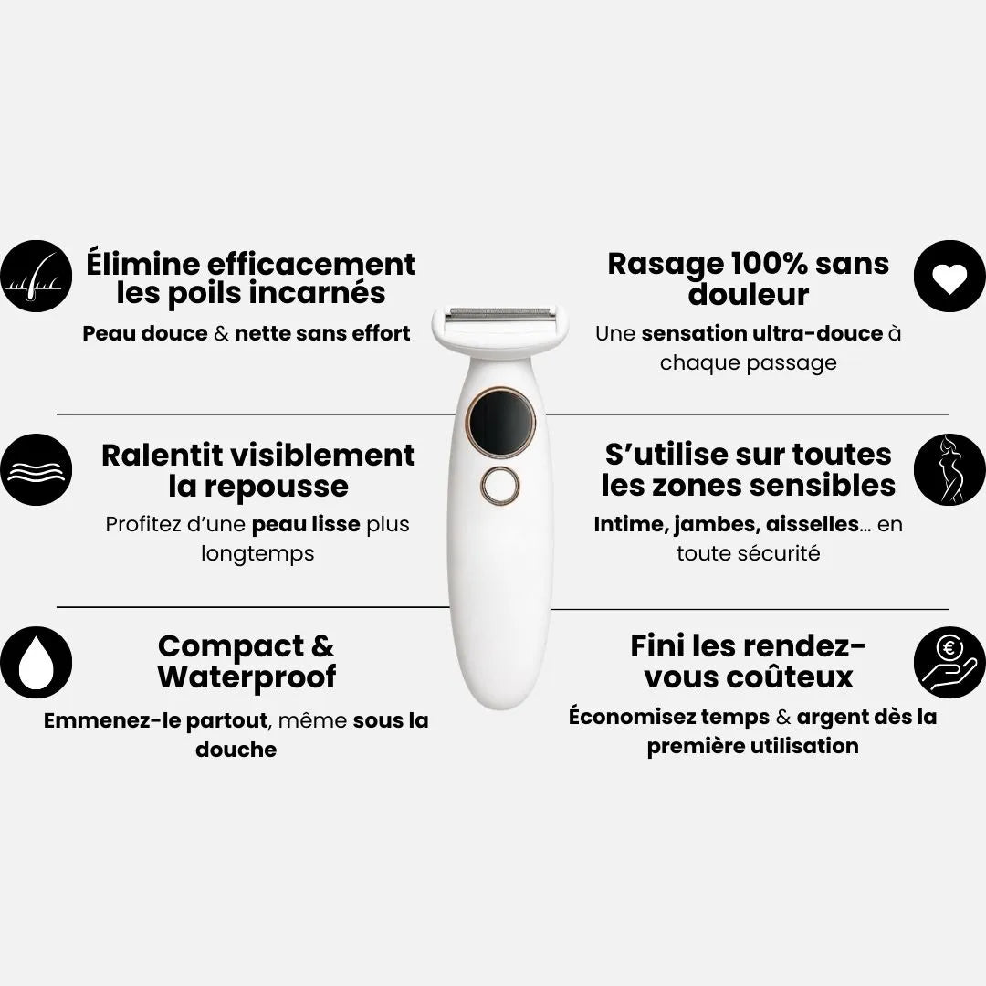 SkinEase™ – Rasoir 5-en-1 pour une Peau Lisse et Douce