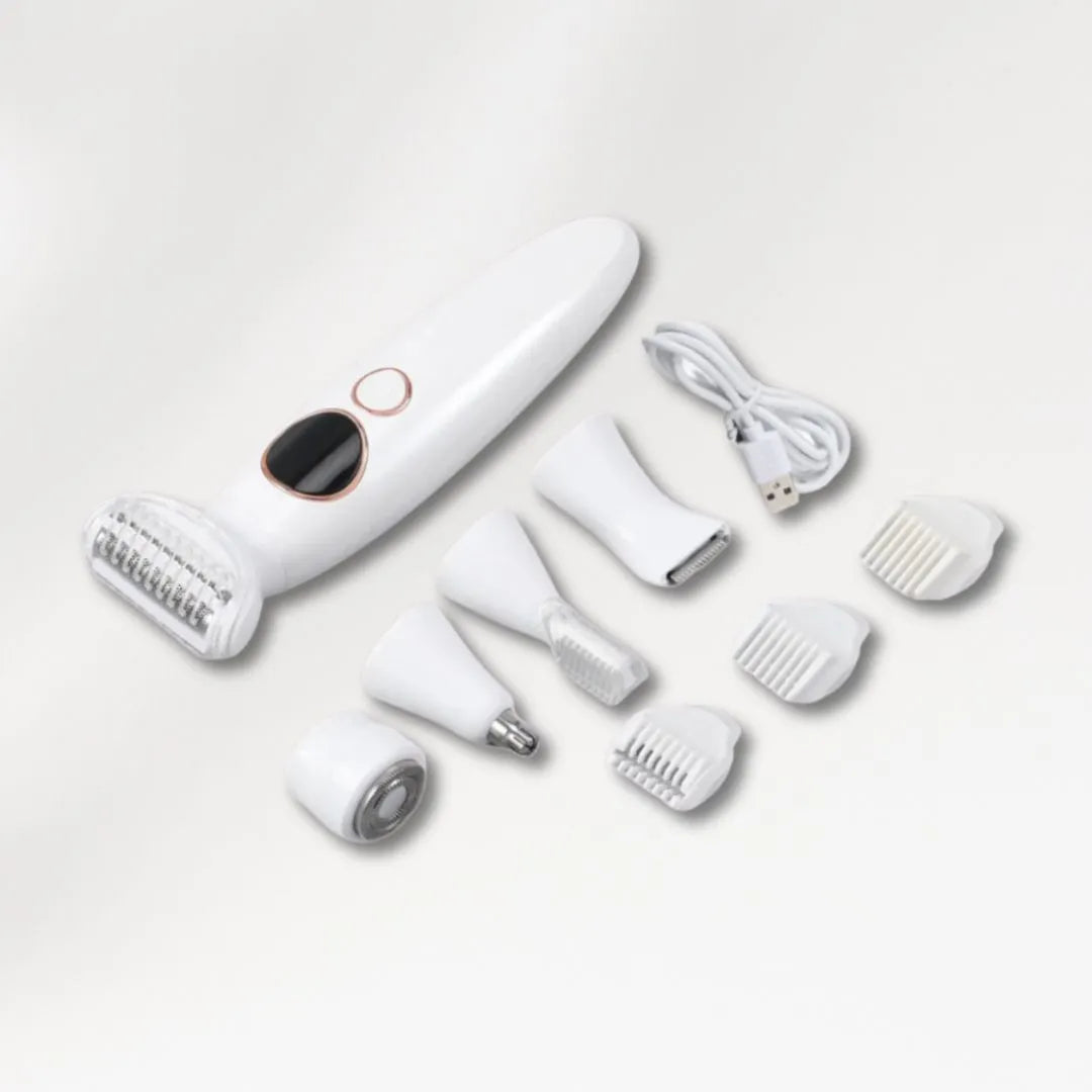 SkinEase™ – Rasoir 5-en-1 pour une Peau Lisse et Douce