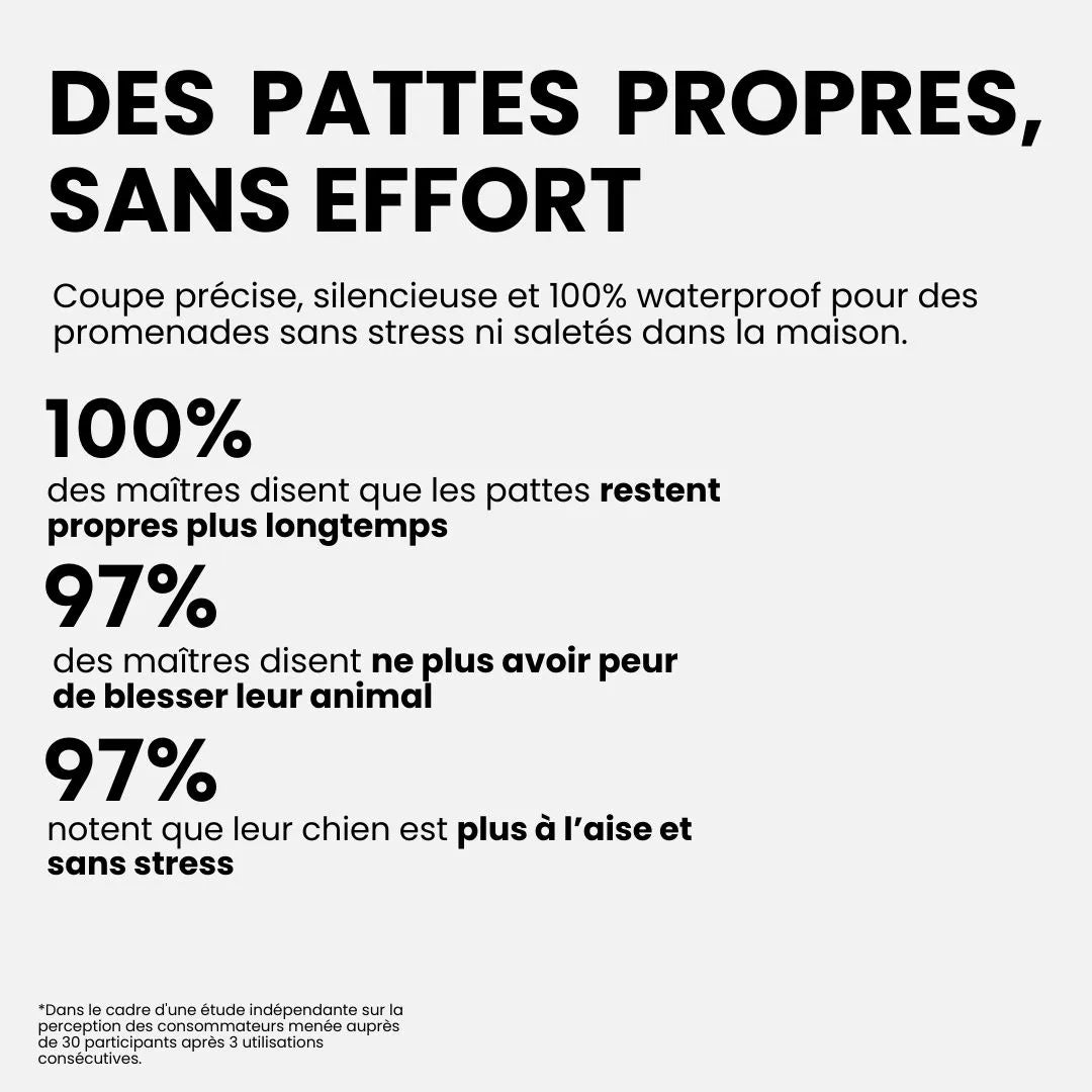 PawClean™ – Tondeuse & Nettoyeur de Pattes 2-en-1