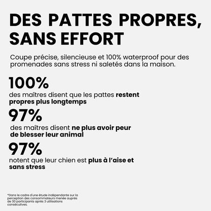 PawClean™ – Tondeuse & Nettoyeur de Pattes 2-en-1