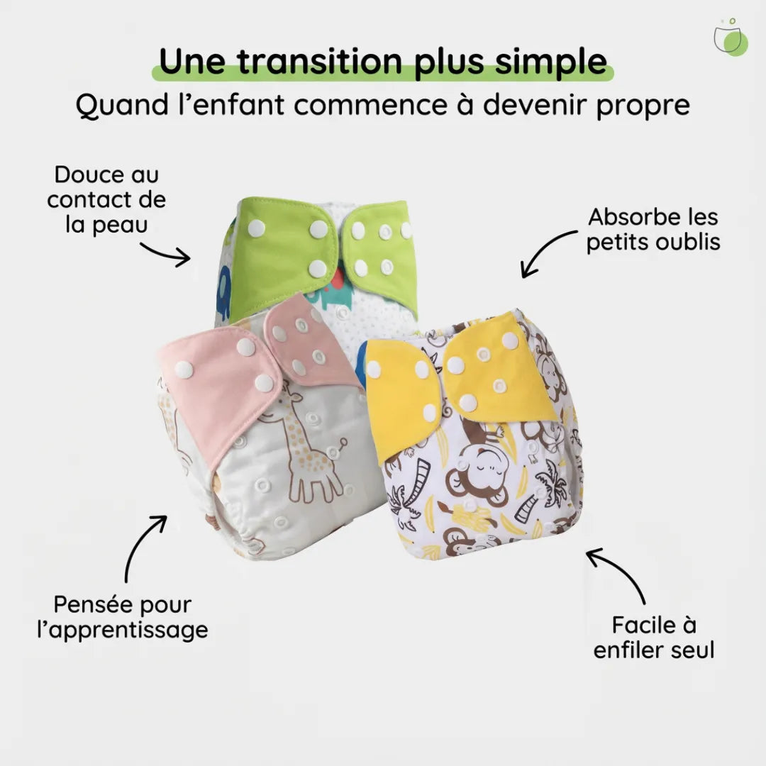 PottyFit™ – La culotte d’apprentissage réutilisable