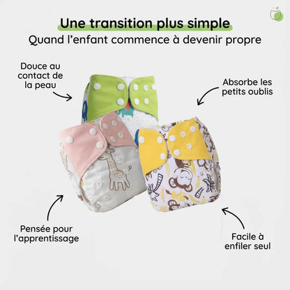 PottyFit™ – La culotte d’apprentissage réutilisable