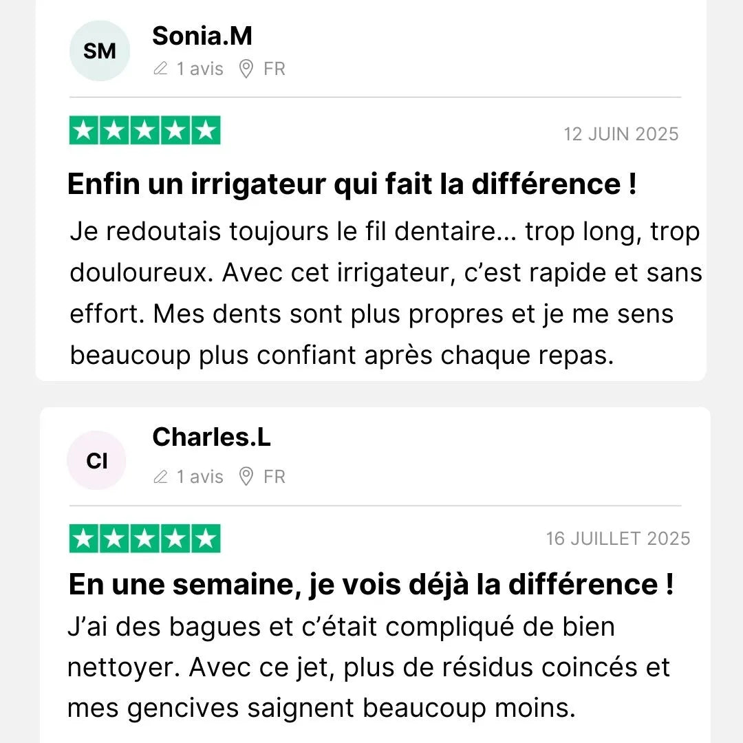 SmileJet™ – Dents Plus Propres en Profondeur