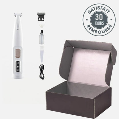 PawClean™ – Tondeuse & Nettoyeur de Pattes 2-en-1