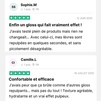 PlumpGloss™ – Des lèvres pulpeuses en 60s