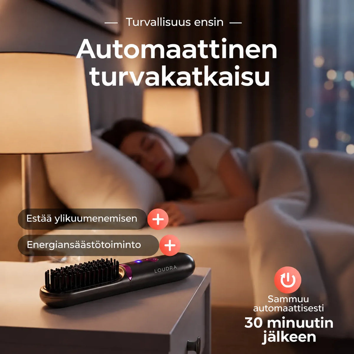 Loudra FineHeat™ 3 | Langaton suoristusharja