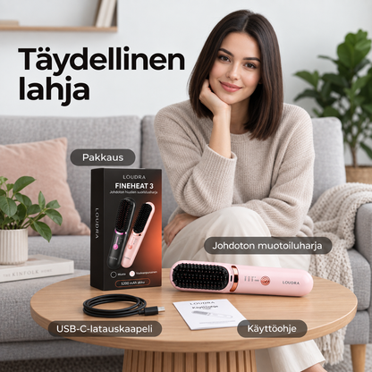 Loudra FineHeat™ 3 | Langaton suoristusharja