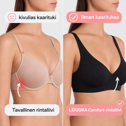 Loudra Comfort-rintaliivi – saumaton ja kaaritueton