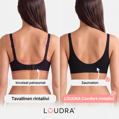 Loudra Comfort-rintaliivi – saumaton ja kaaritueton