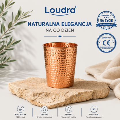 Szklanka z Kutej Miedzi Loudra™