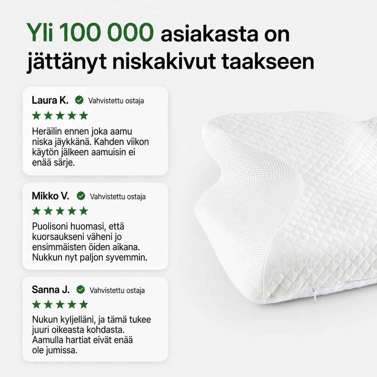 Nukkava™ Ortopedinen tyyny
