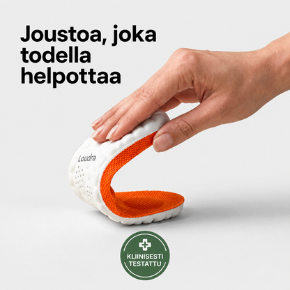OrthoComfort-pohjallinen – ortopedista helpotusta