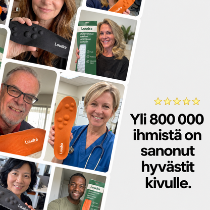 OrthoComfort-pohjallinen – ortopedista helpotusta