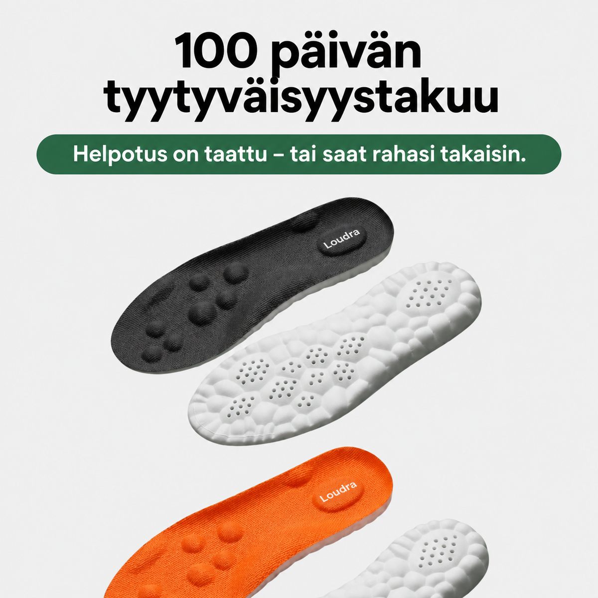 OrthoComfort-pohjallinen – ortopedista helpotusta