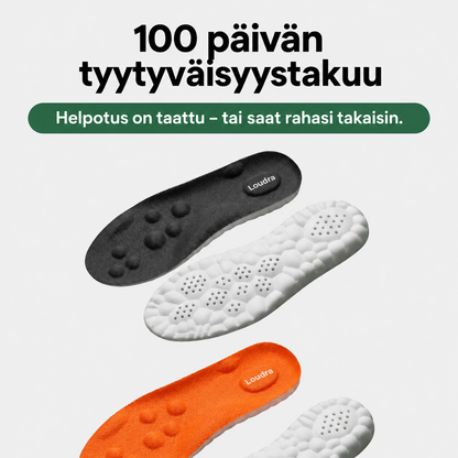 OrthoComfort-pohjallinen – ortopedista helpotusta