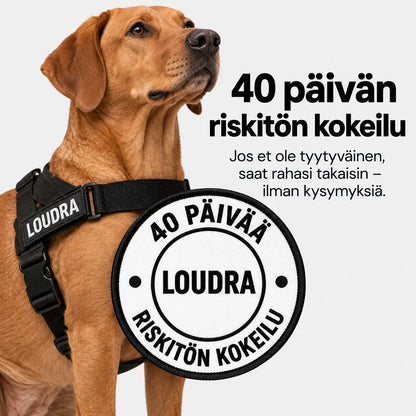 TassuPro – vetämistä estävät koiran valjaat