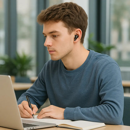 Écouteurs Traducteurs Instantanés™ – 40 Langues en Temps Réel